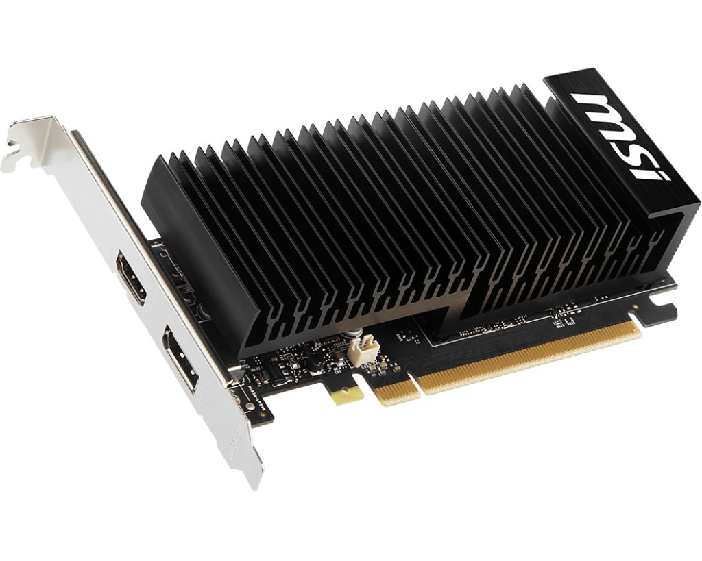 MSI VGA GEFORCE GT 1030 2GHD4 LP OC GT1030 2GB GDDR4 64B DX12 PCIE 3.0 X16 (1XHDMI 1XDP) - 3