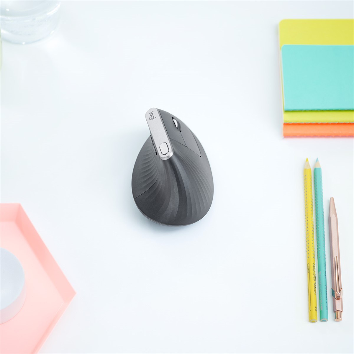 LOGITECH MX VERTICAL GELİŞMİŞ ERGONOMİK DİKEY MOUSE-SİYAH 910-005448 - 7