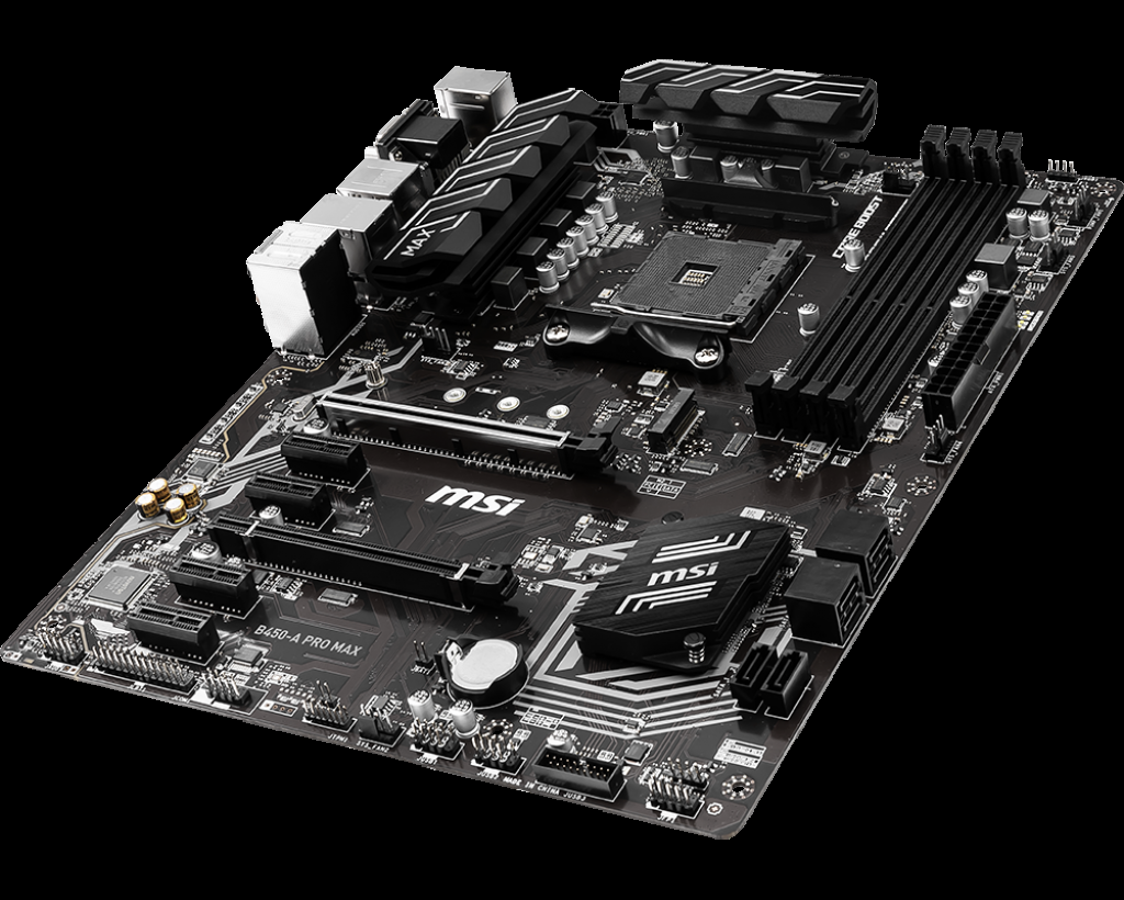 MSI B450-A PRO MAX AM4 DDR4 3466(OC) VGA DVI HDMI M.2 USB3.1 ATX - 6