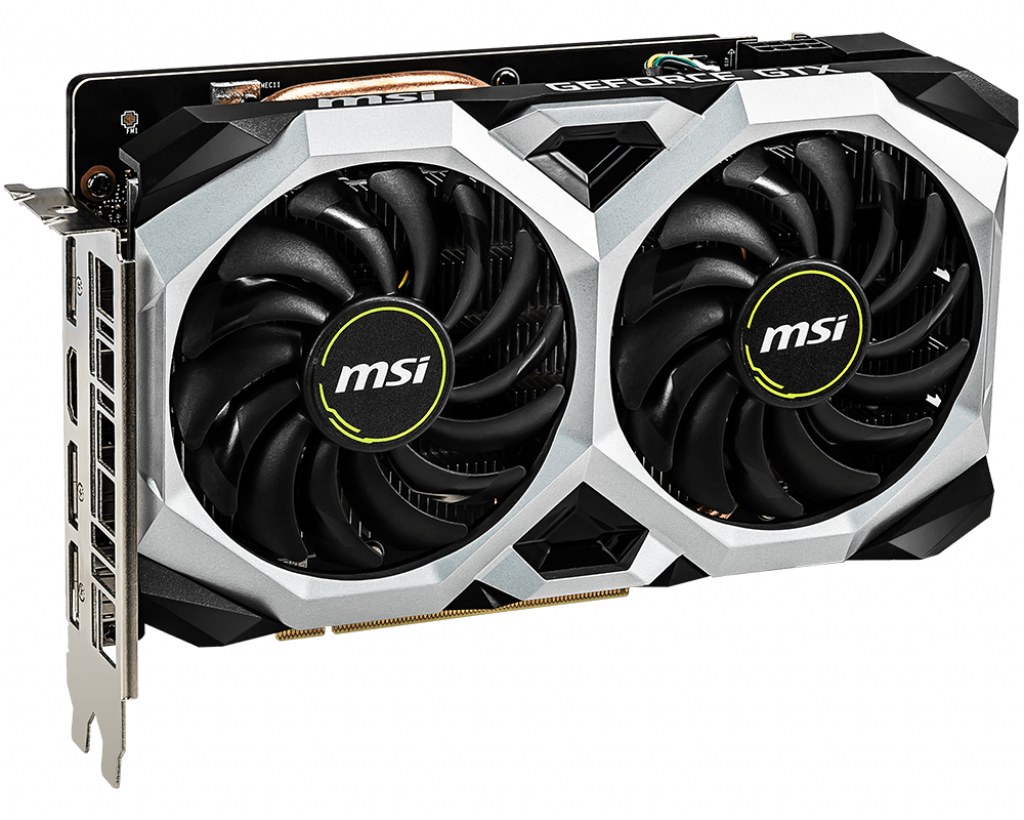MSI VGA GEFORCE GTX 1660 TI VENTUS XS 6G GTX1660TI 6GB GDDR6 192B DX12 PCIE 3.0 X16 (1XHDMI 3XDP) - 5