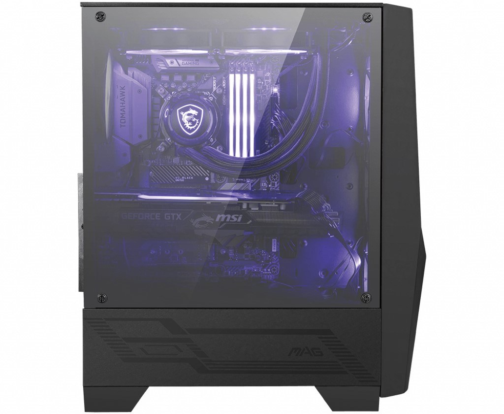 MSI MAG FORGE 100M TEMPERLİ CAM 2 X RGB FAN 1 X 120MM FAN ATX GAMİNG BİLGİSAYAR KASASI - 2