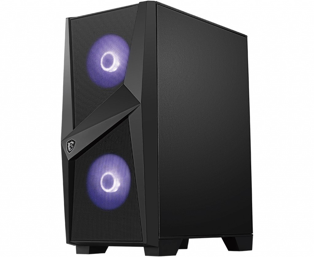 MSI MAG FORGE 100M TEMPERLİ CAM 2 X RGB FAN 1 X 120MM FAN ATX GAMİNG BİLGİSAYAR KASASI - 3