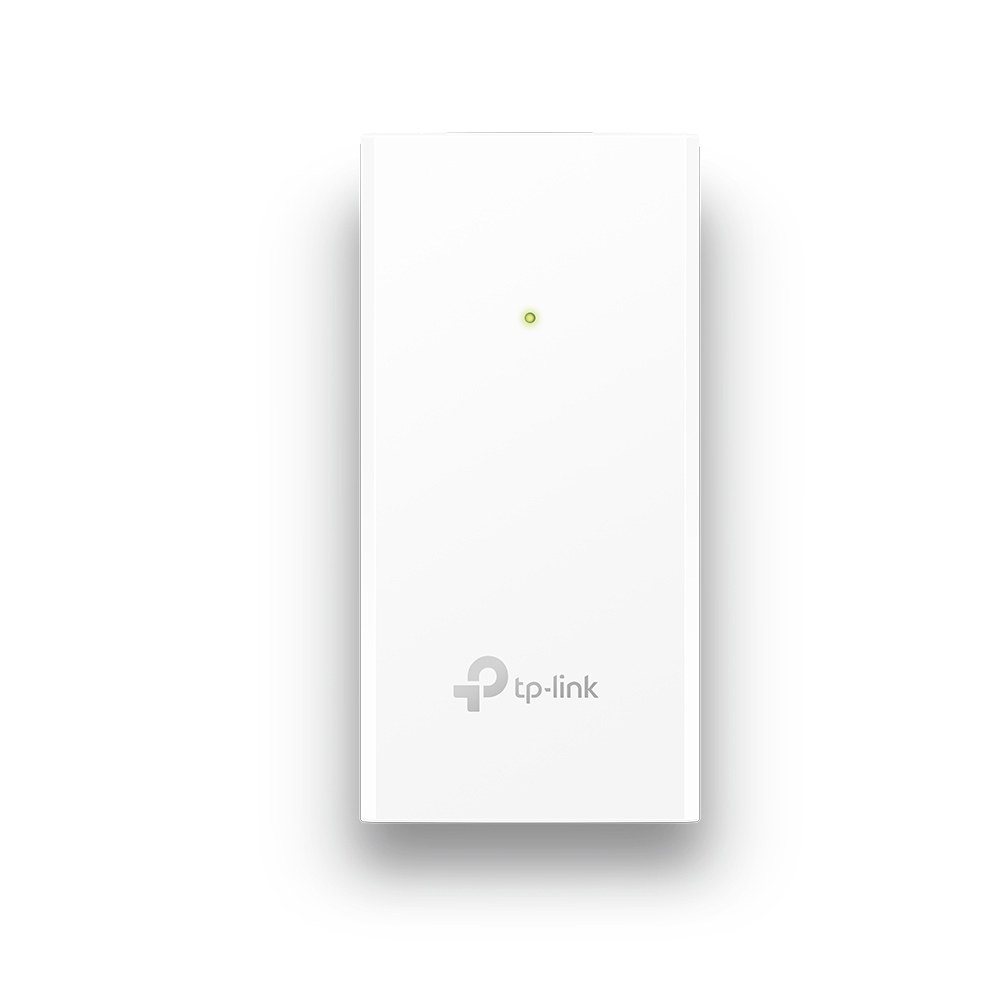 TP-LINK TL-POE2412G 24V PASSIVE POE INJECTOR ADAPTER DATA AND POWER CARRIED OVER THE SAME CABLE 12W POE POWER PLASTIC CASE - 2