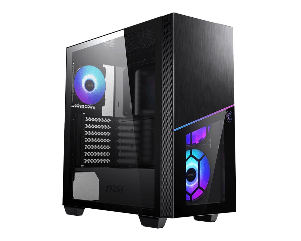 MSI MPG SEKIRA 100R TEMPERLİ CAM 4 X A-RGB FAN 120MM E-ATX GAMİNG BİLGİSAYAR KASASI