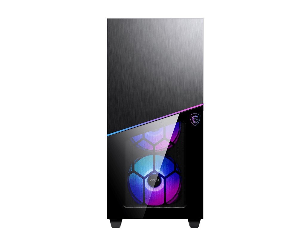 MSI MPG SEKIRA 100R TEMPERLİ CAM 4 X A-RGB FAN 120MM E-ATX GAMİNG BİLGİSAYAR KASASI - 2