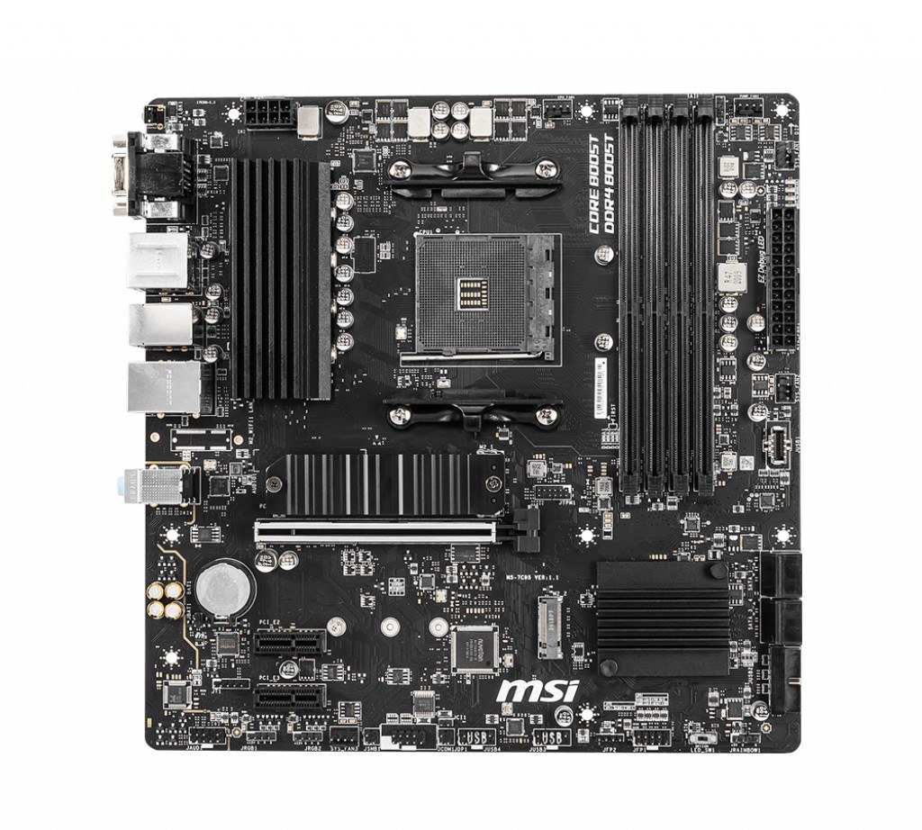 MSI MB B550M PRO-VDH AM4 DDR4 4400(OC) HDMI DP VGA M.2 USB3.2 MATX - 4