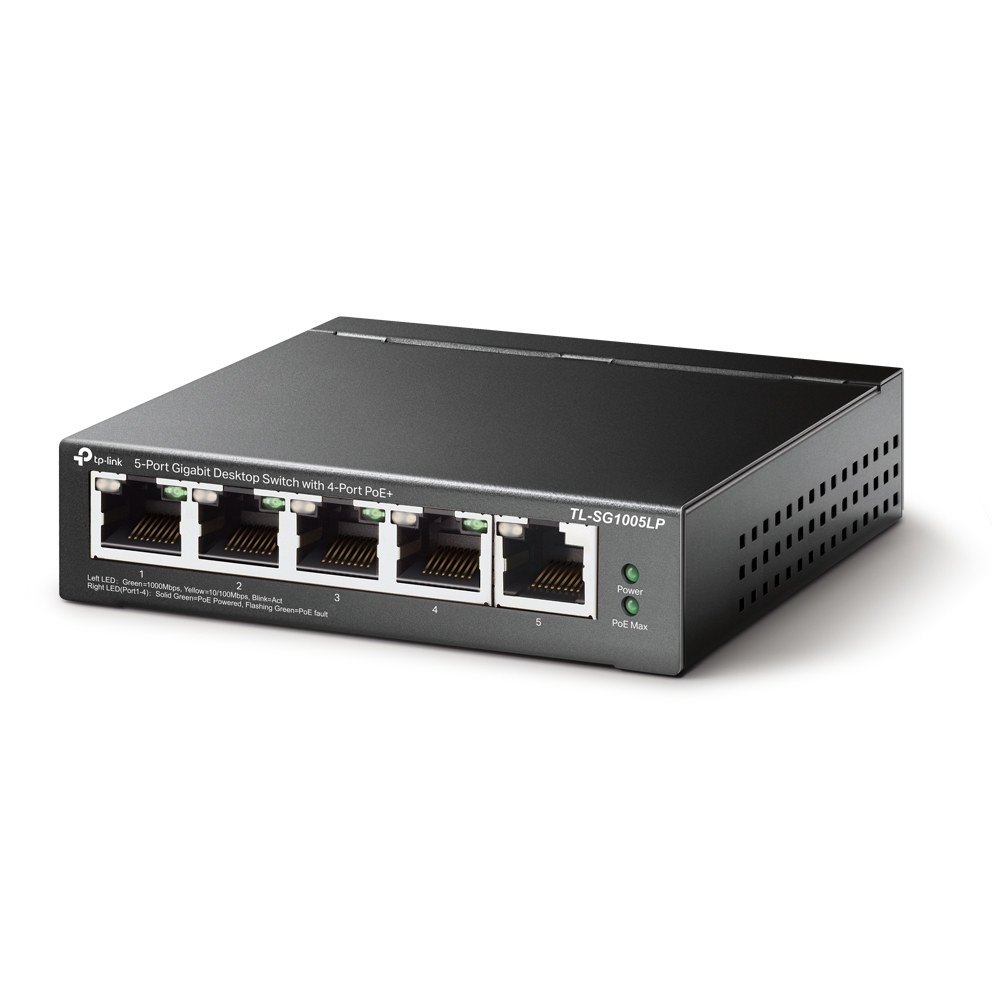 TP-LINK TL-SG1005LP 5 PORT 10/100/1000 Mbps 4 PORT POE GIGABIT MASAÜSTÜ SWITCH - 2