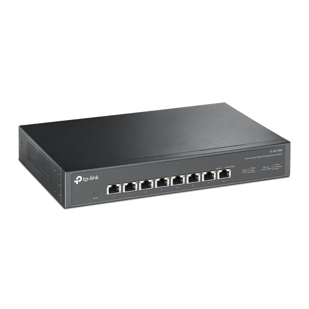 TP-LINK TL-SX1008 8 PORT 10G MULTI GIGABIT SWITCH - 2