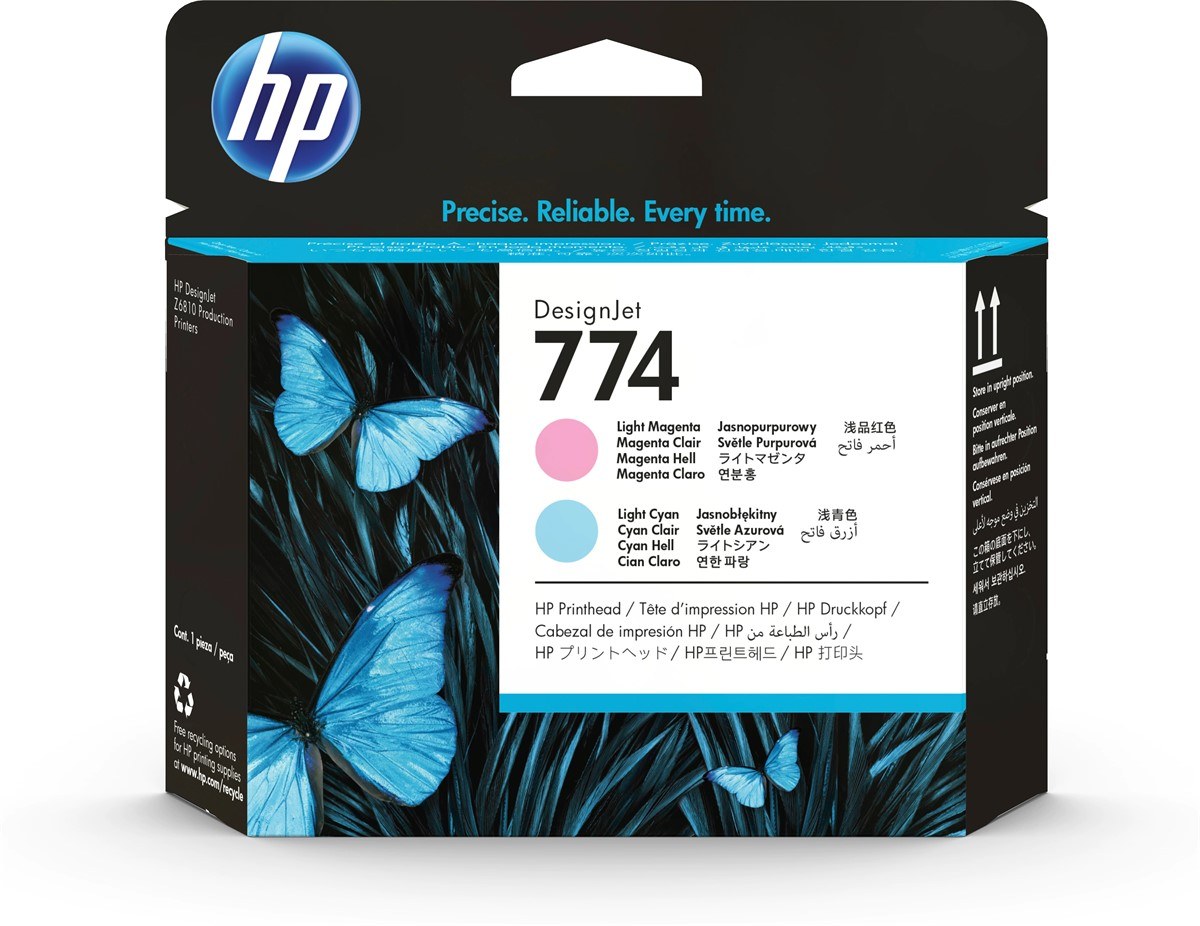 HP P2V98A (774) AÇIK MAGENTA/AÇIK CAM GÖBEĞİ DESIGNJET BASKI KAFASI