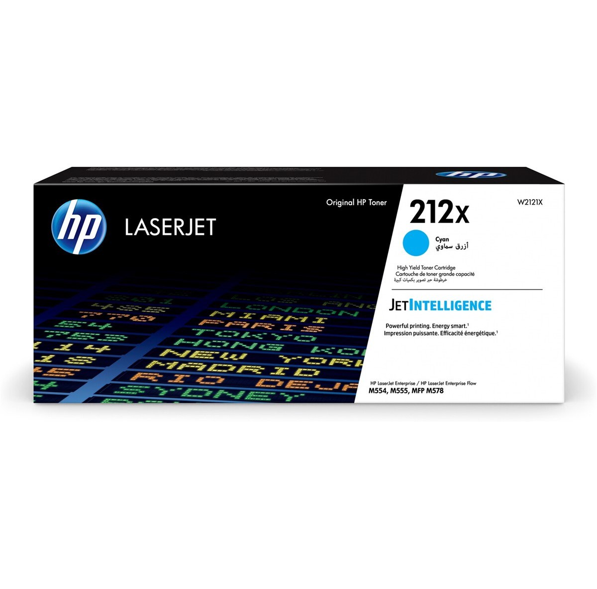 HP W2121XC (212X) CYAN TAAHHUTLU YUKSEK KAPASITELI TONER