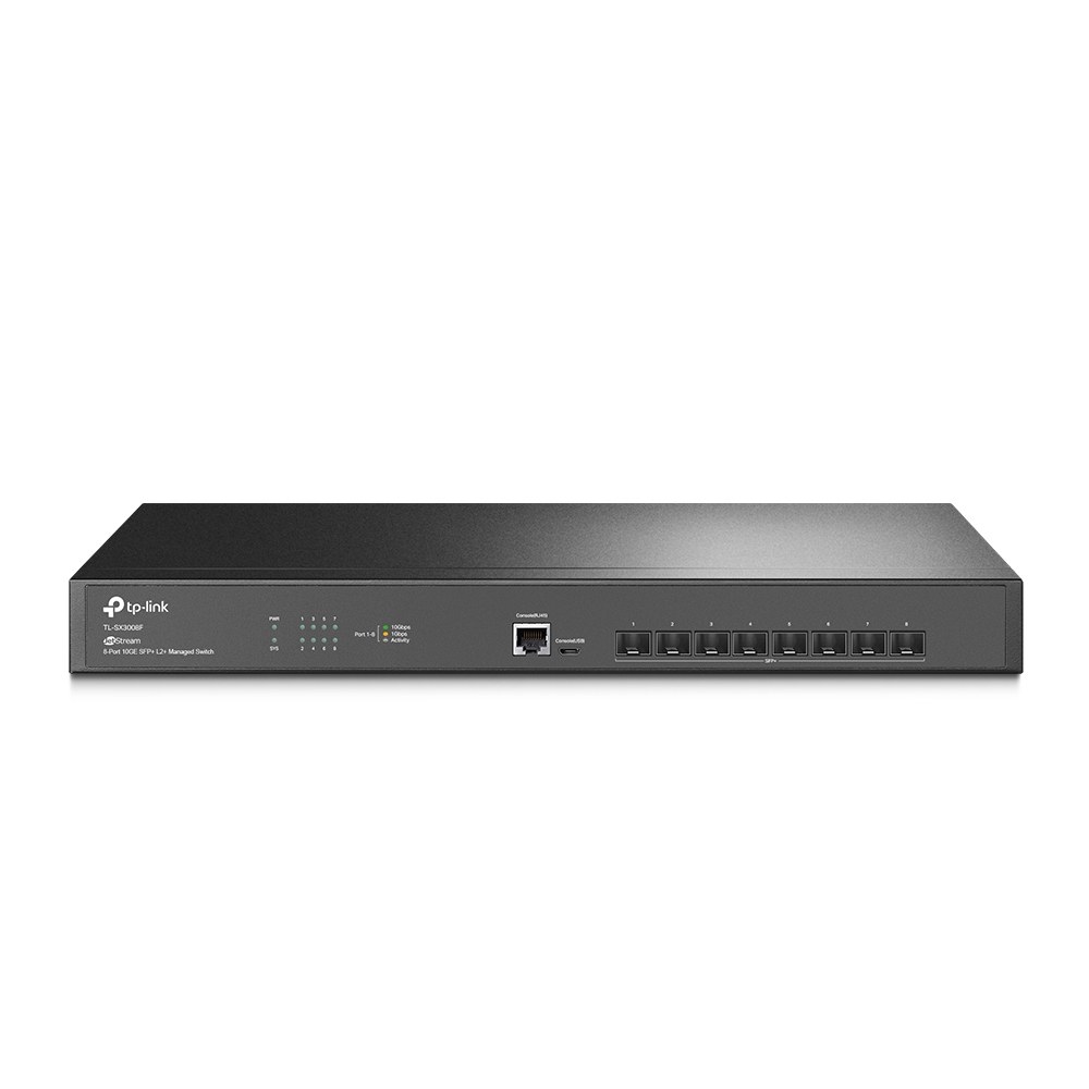 TP-LINK OMADA TL-SX3008F 8 PORT 10G MULTI GIGABIT SWITCH