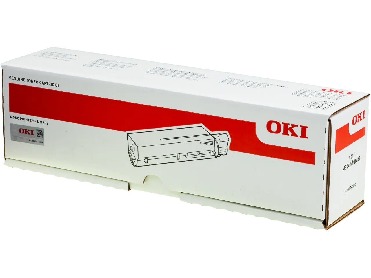 OKI 44992402 SİYAH TONER / B401 MB441 MB451 / 2500 SAYFA - 3