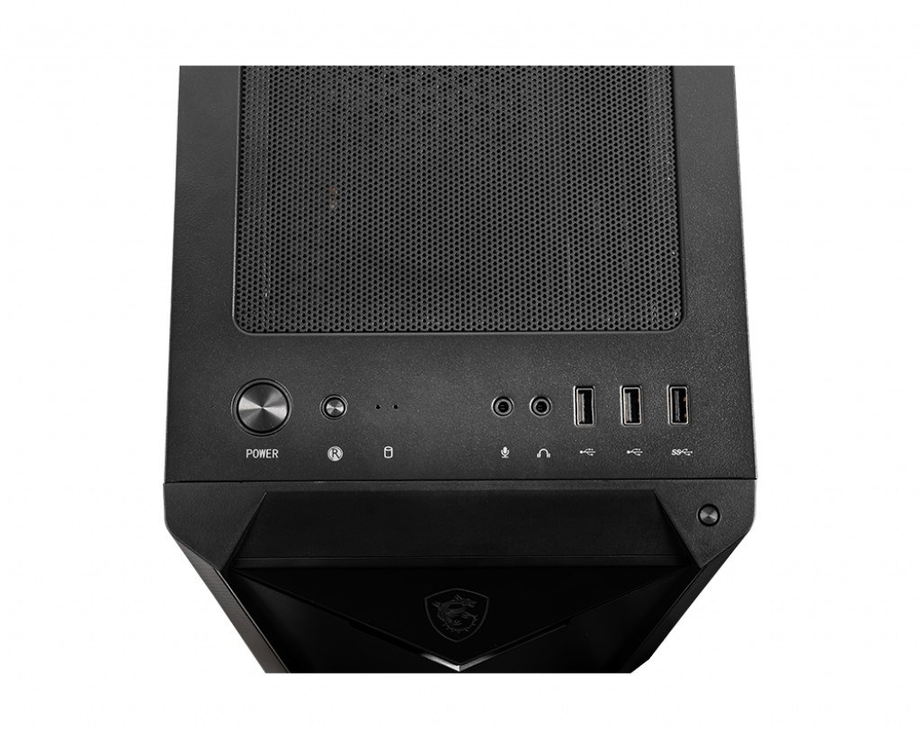 MSI MAG SHIELD 110A TEMPERLİ CAM 2X120MM AUTO RGB FAN ATX GAMİNG BİLGİSAYAR KASASI - 5