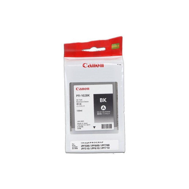 CANON 0895B001 PFI-102BK SIYAH KARTUS (130 ML)LP17/LP24 /IPF 500/IPF 510/IPF 600/IPF 605/IPF 610/IPF 650/IPF 655/IPF 700/IPF 710/IPF 720/IPF 750/IPF 755/IPF 760/IPF 765 - 3