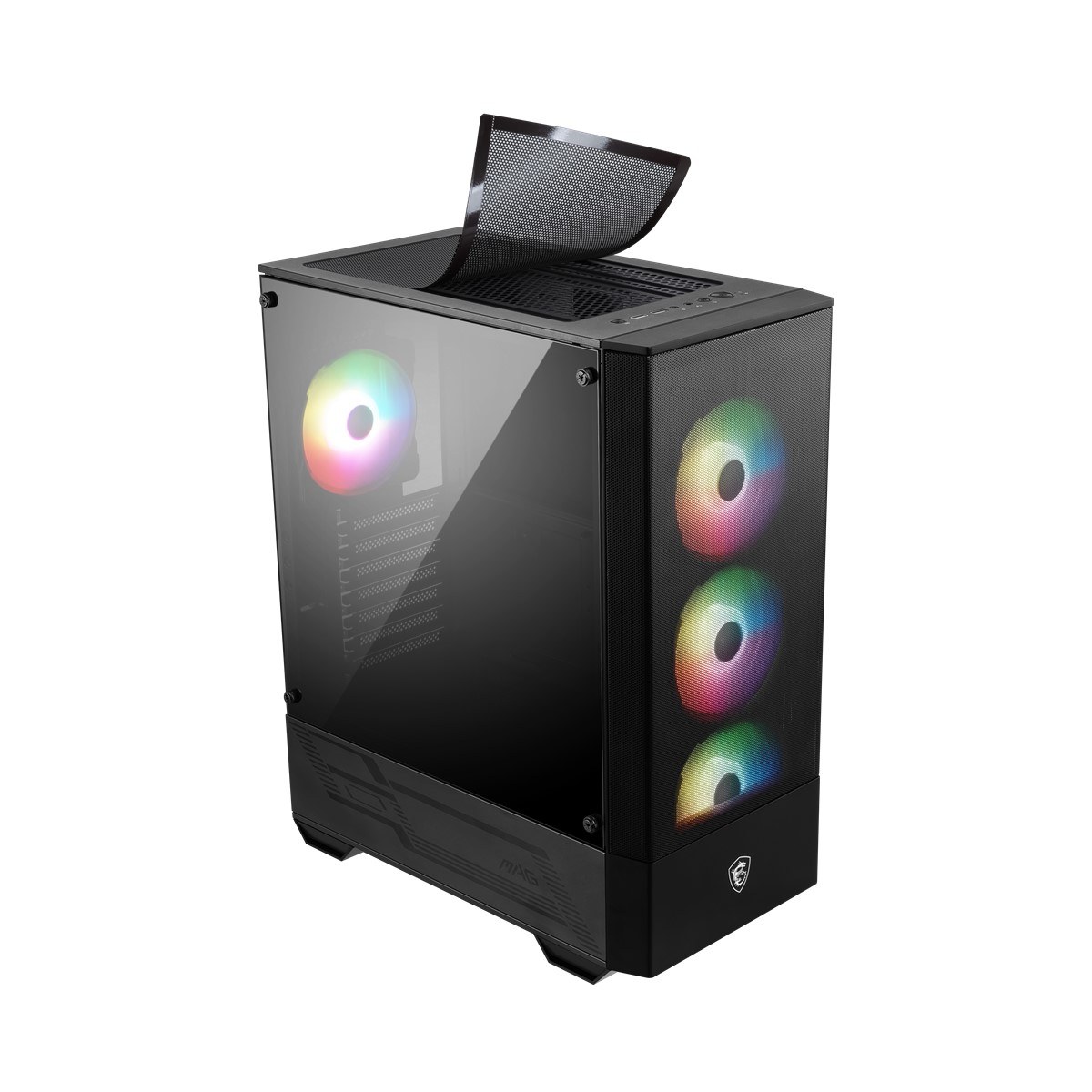 MSI MAG FORGE 112R TEMPERLİ CAM 3X120MM 1X120MM ARGB FAN ATX GAMİNG BİLGİSAYAR KASASI