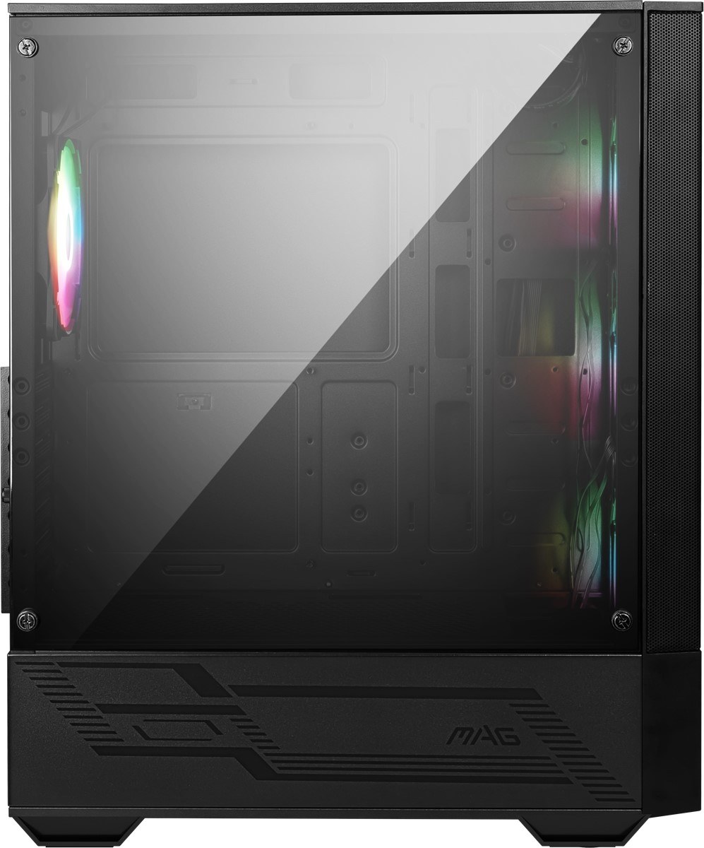 MSI MAG FORGE 112R TEMPERLİ CAM 3X120MM 1X120MM ARGB FAN ATX GAMİNG BİLGİSAYAR KASASI - 2