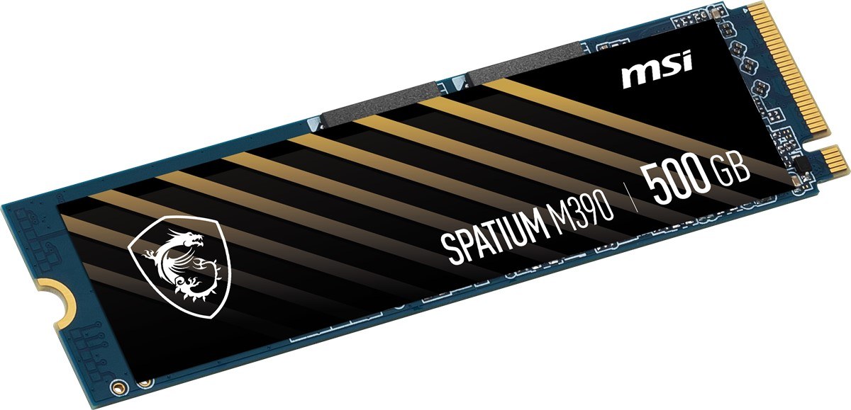 MSI SSD BULK SPATIUM M390 NVME M.2 500GB R:3300 W:2300 BULK - 3