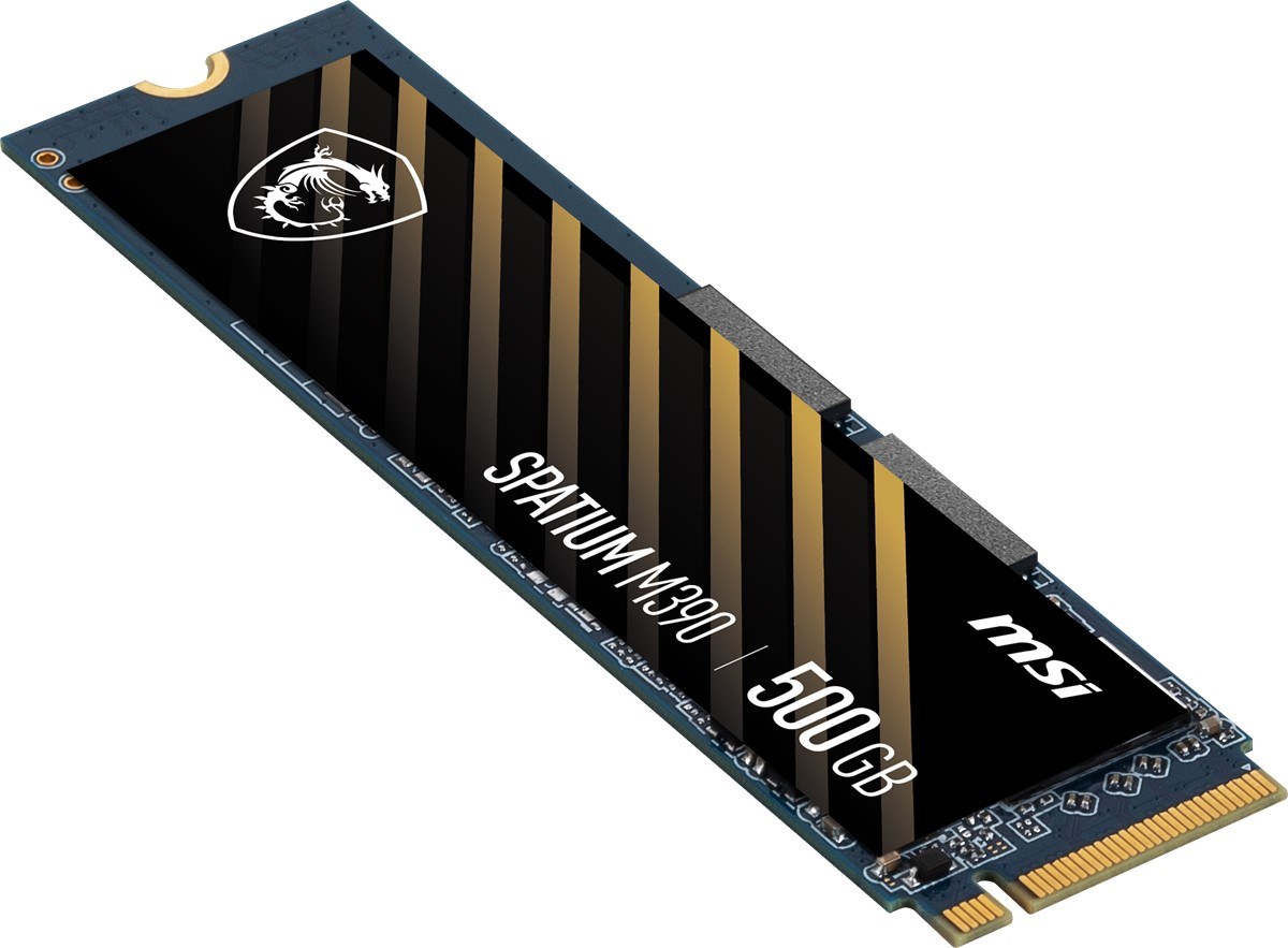 MSI SSD BULK SPATIUM M390 NVME M.2 500GB R:3300 W:2300 BULK - 2