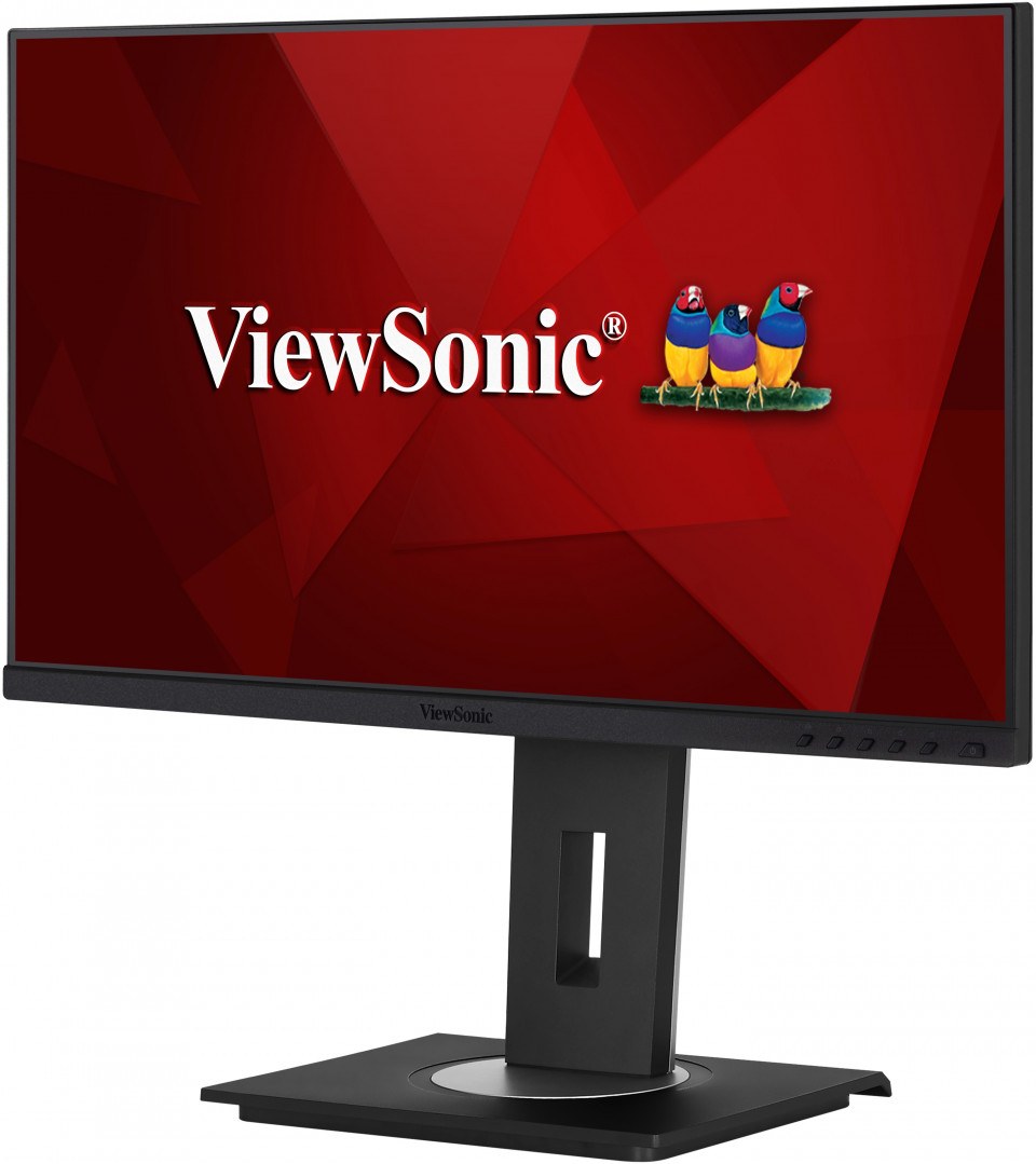 VIEWSONIC VG2448A-2 WORKPRO MONITOR 23.8 5MS 60HZ IPS 1920X1080 FHD 250 VGA HDMI DP 16:9 50M:1 16.7M HOPARLOR 3 KENAR CERCEVESIZ FLICKER FREE MAVI ISIK FILTRESI TILT SWIVEL PIVOT YUKSEKLIK AYARI VESA ENERGY STAR TCO EPEAT