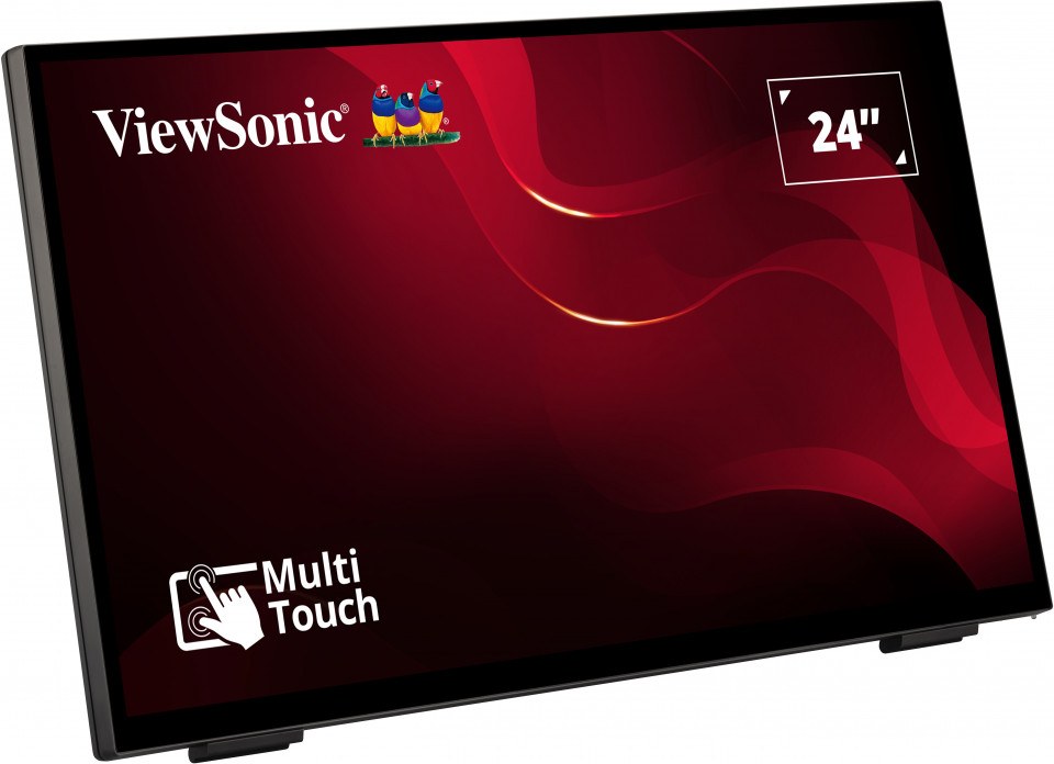 VIEWSONIC TD2465 DOKUNMATIK MONITOR 23.8 7MS 60HZ VA 1920X1080 FHD 250 VGA HDMI DP 16:9 20M:1 16.7M HOPARLOR 10 NOKTA DOKUNMATIK 4 KENAR CERCEVESIZ FLICKER FREE MAVI ISIK FILTRESI TILT VESA ENERGY STAR EPEAT - 3
