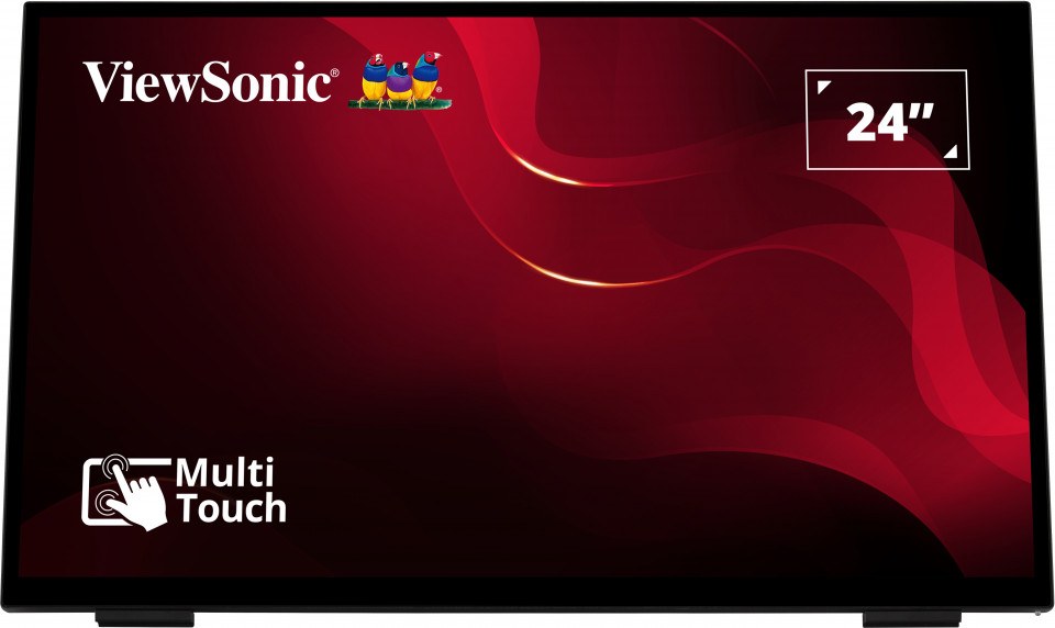 VIEWSONIC TD2465 DOKUNMATIK MONITOR 23.8 7MS 60HZ VA 1920X1080 FHD 250 VGA HDMI DP 16:9 20M:1 16.7M HOPARLOR 10 NOKTA DOKUNMATIK 4 KENAR CERCEVESIZ FLICKER FREE MAVI ISIK FILTRESI TILT VESA ENERGY STAR EPEAT - 2
