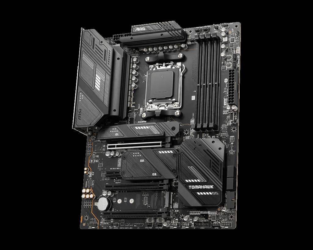 MSI MB MAG X670E TOMAHAWK WIFI AM5 DDR5 6600MHZ(OC) 7X M.2 USB 3.22X TYPE-C DİSPLAYPORT 2.5G LAN AMD WIFI 6E RGB ATX - 3
