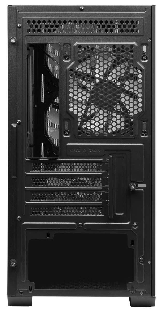 MSI MAG FORGE M100A D60 AKRİLİK YAN PANEL 3X120MM 1X120MM AUTO RGB FAN 600W 80+ MATX GAMİNG BİLGİSAYAR KASASI - 3
