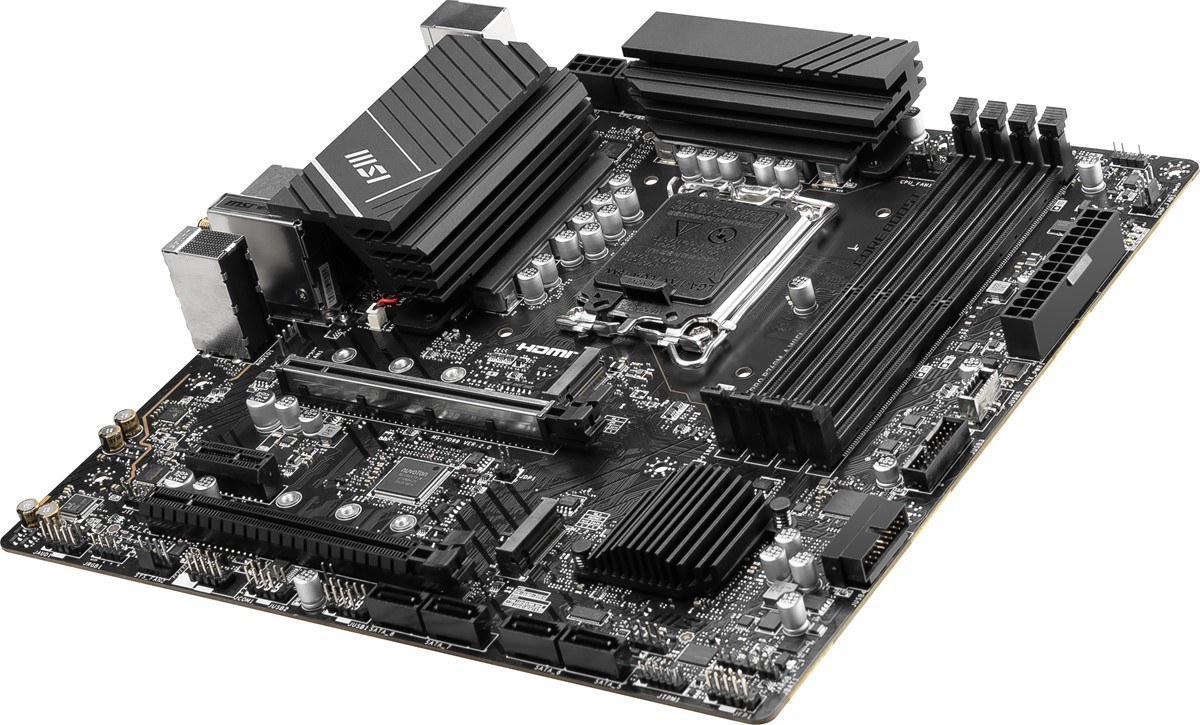 MSI PRO B760M-A WIFI SOKET 1700 DDR5 6800(OC) PCI-E M.2 USB3.2 HDMIDP 1X 2.5G LAN WI-FI 6E MATX - 3