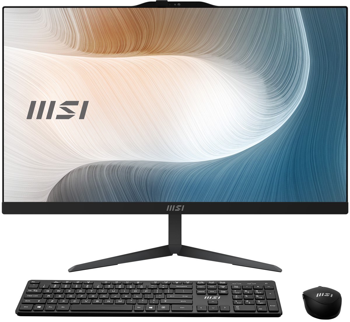 MSI MODERN AM242 12M-636XTR 23.8 LED 1920X1080 (FHD) I5-1235U 8GB DDR4 512GB SSD DOS SIYAH AIO PC - 2
