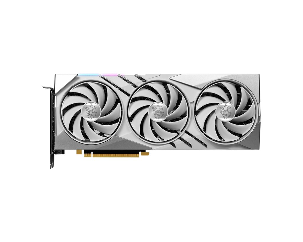 MSI VGA GEFORCE RTX 4070 GAMING X SLIM WHITE RTX4070 12GB GDDR6X 192B DX12 PCIE 4.0 X16 (3XDP 1XHDMI) - 2