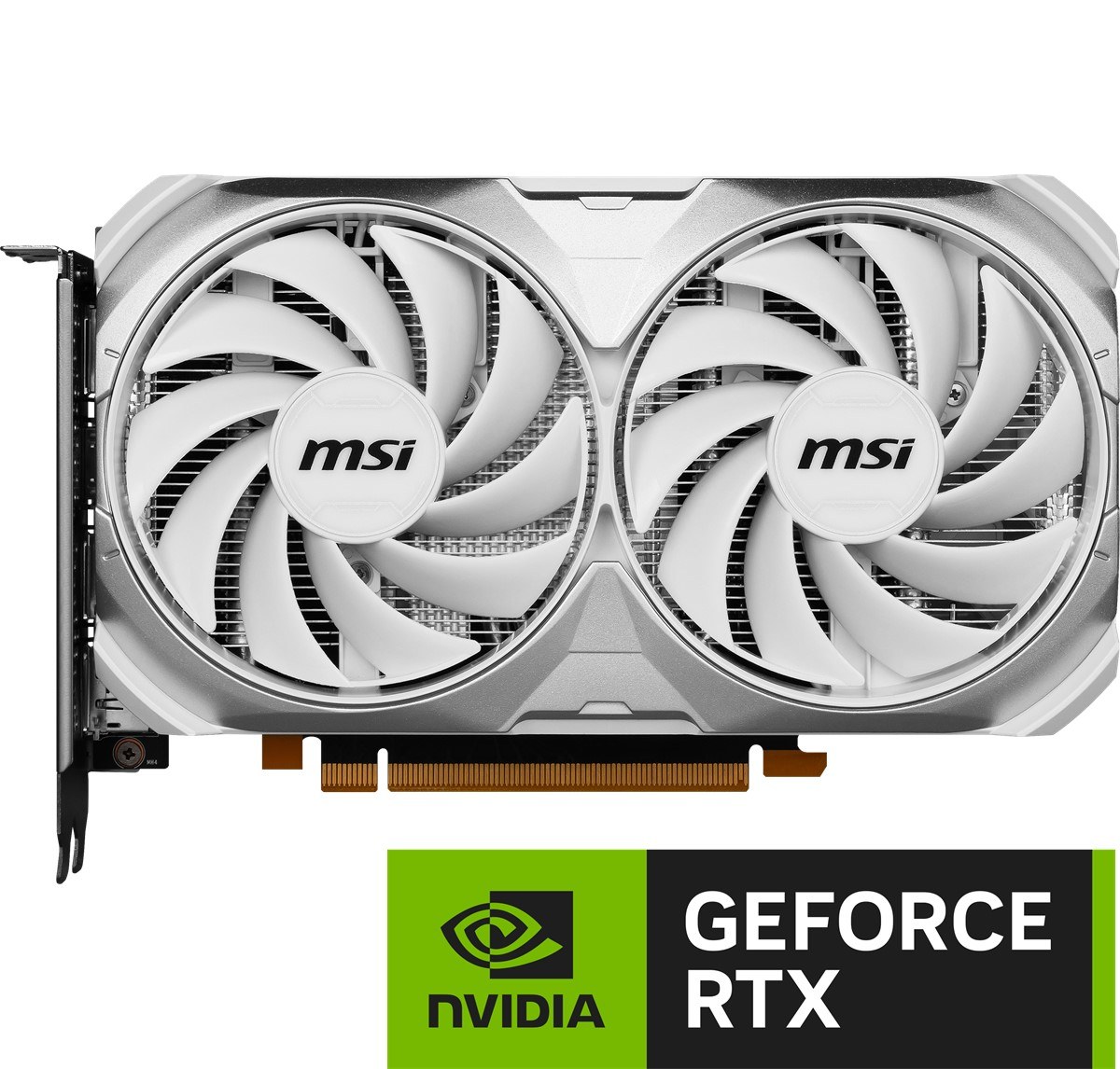 MSI VGA GEFORCE RTX 4060 VENTUS 2X WHITE 8G OC RTX4060 8GB GDDR6 128B DX12 PCIE 4.0 X8 (3XDP 1XHDMI)