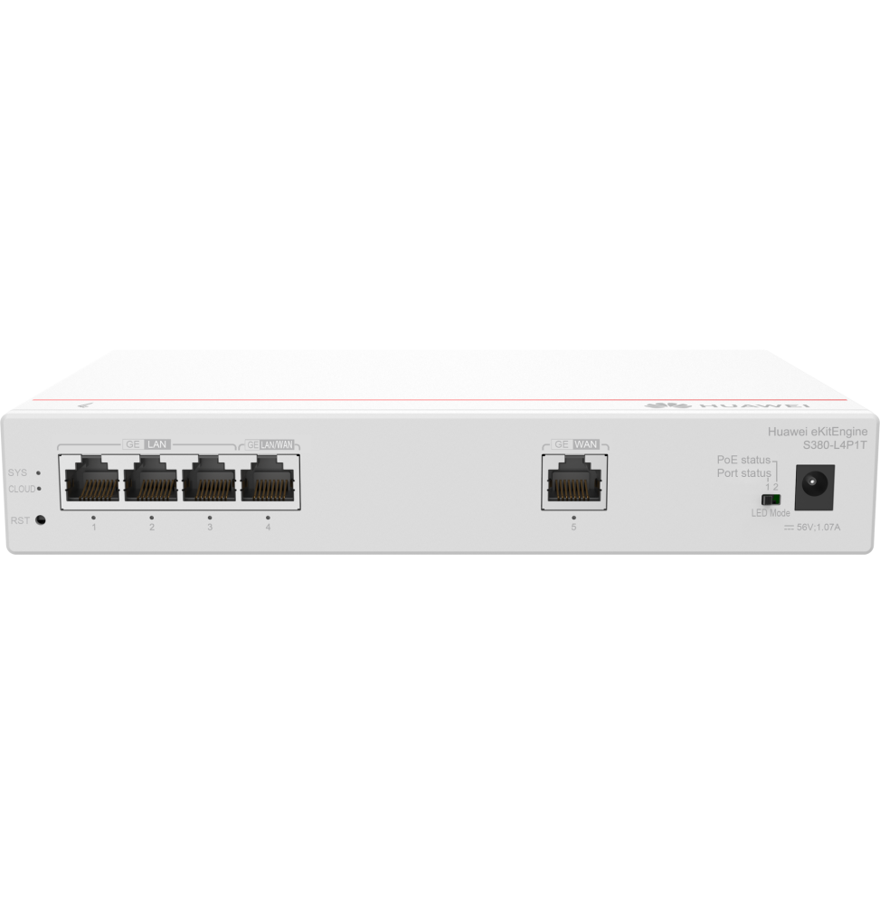 HUAWEI S380 L4P1T S380 L4P1T 1 GE WAN 4 GE LAN(POE 50W) - 2
