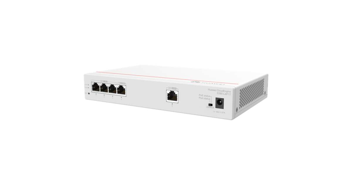 HUAWEI S380 L4P1T S380 L4P1T 1 GE WAN 4 GE LAN(POE 50W) - 4