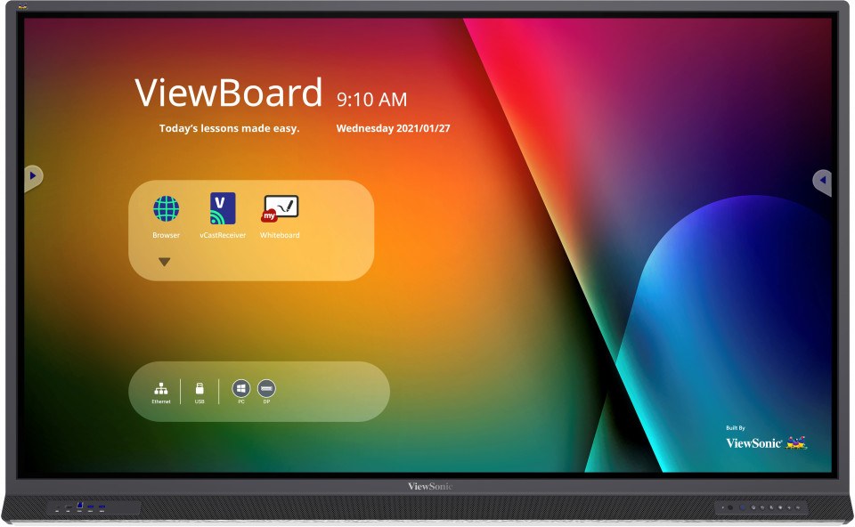 75 VIEWSONIC IFP7552-2F EDLA SERTIFIKALI VIEWBOARD 75 İNÇ 4K İNTERAKTİF DOKUNMATİK EKRAN - 2