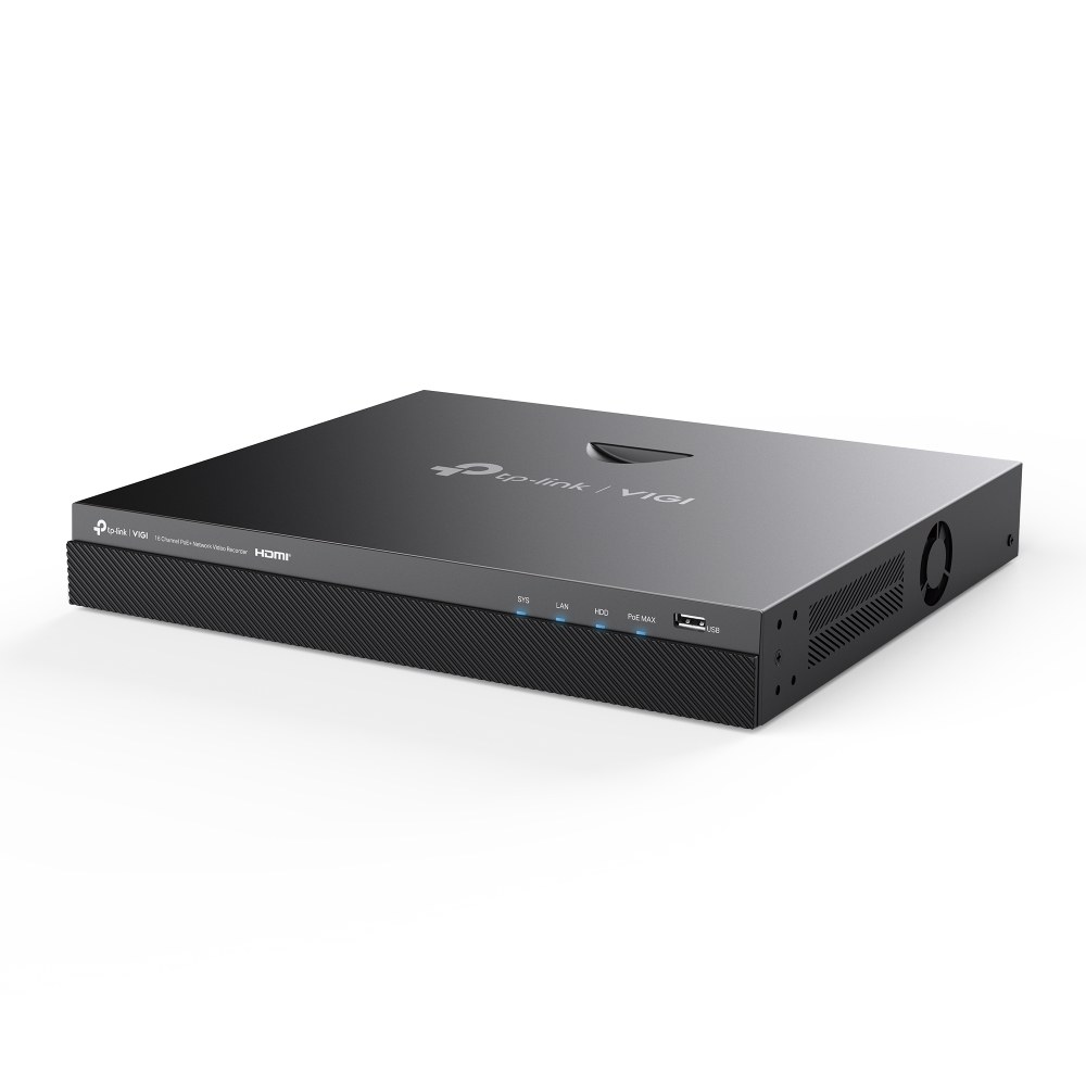 TP-LINK VIGI NVR2016H-16P 16 CHANNEL 4K HDMI VİDEO OUTPUT POE+ NETWORK VİDEO RECORDER - 2
