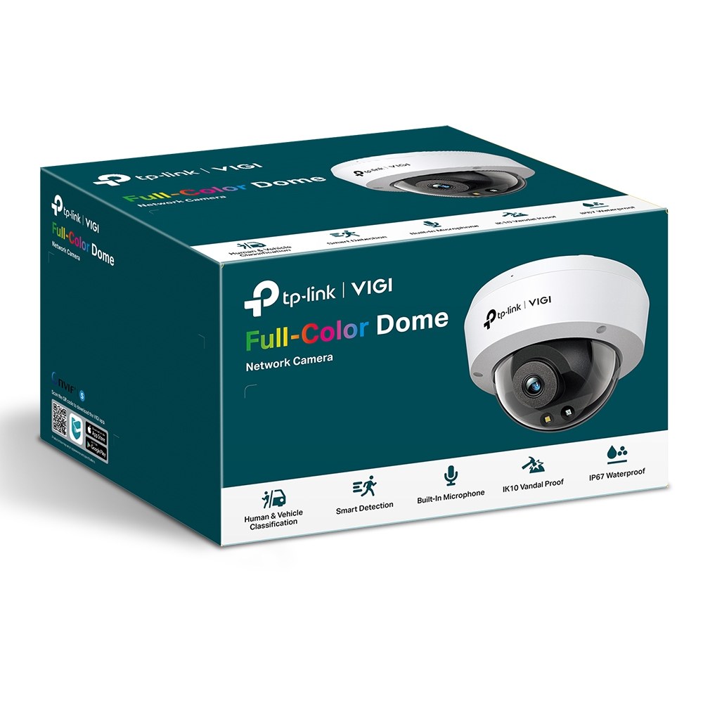 TP-LINK VIGI C250(2.8mm) 5MP TAM RENKLİ AĞ KAMERASI - 3