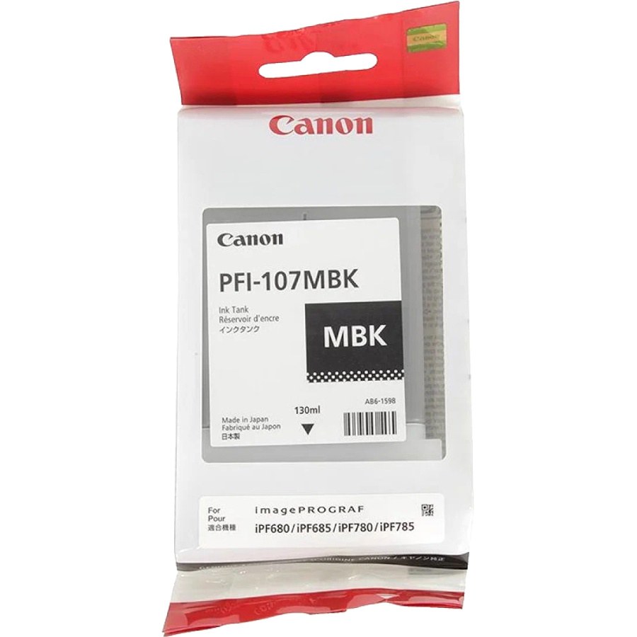 CANON 6704B001 PFI-107MBK MAT SIYAH KARTUS (130 ML) IPF 670/IPF 680/IPF 685/IPF770/IPF 780/IPF 785 - 5