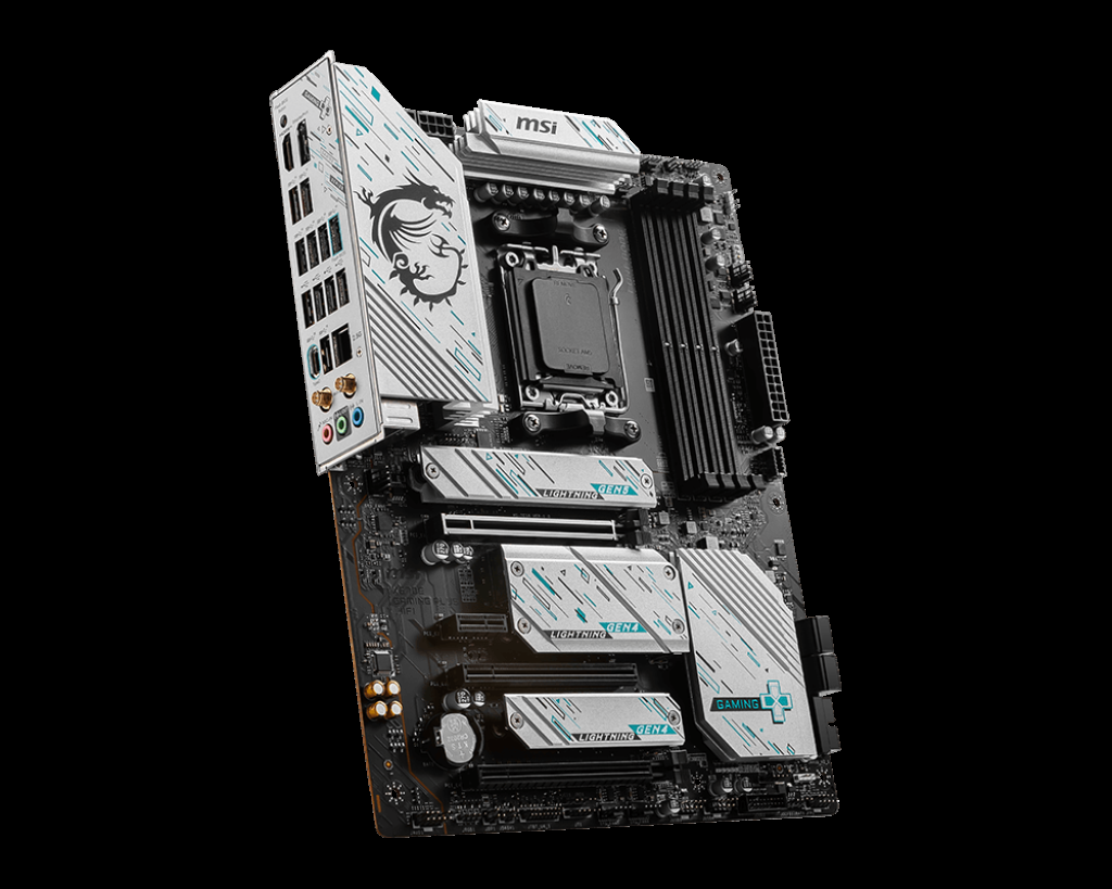 MSI MB X670E GAMING PLUS WIFI AM5 DDR5 7800MHZ(OC) 4X M.2 USB 3.2 HDMI DP 2.5G LAN AMD WIFI 6E ATX - 3