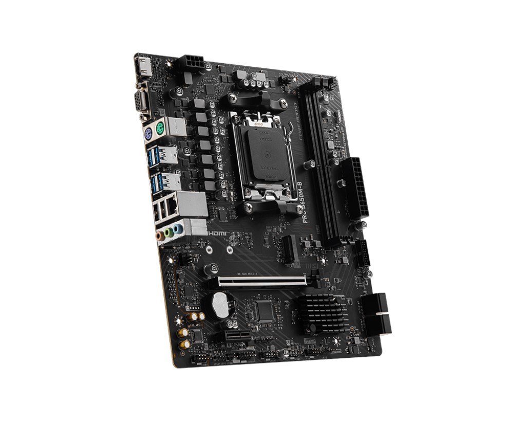 MSI MB PRO B650M-B AM5 DDR5 6800MHZ(OC) HDMI VGA M.2 USB3.2 2.5G LAN mATX - 4