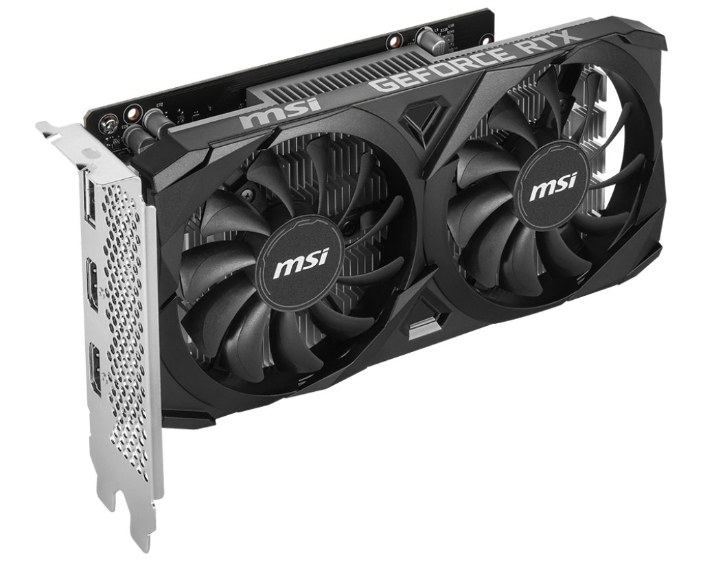 MSI VGA GEFORCE RTX 3050 VENTUS 2X 6G OC RTX3050 6GB GDDR6 96B DX12 PCIE 4.0 X8 (1XDP 2XHDMI) - 4