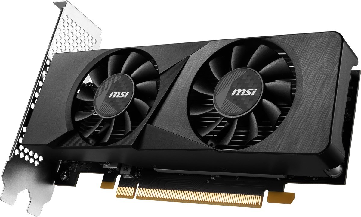 MSI VGA GEFORCE RTX 3050 LP 6G OC RTX3050 6GB GDDR6 96B DX12 PCIE 4.0 X8 (1XDP 2XHDMI) - 3