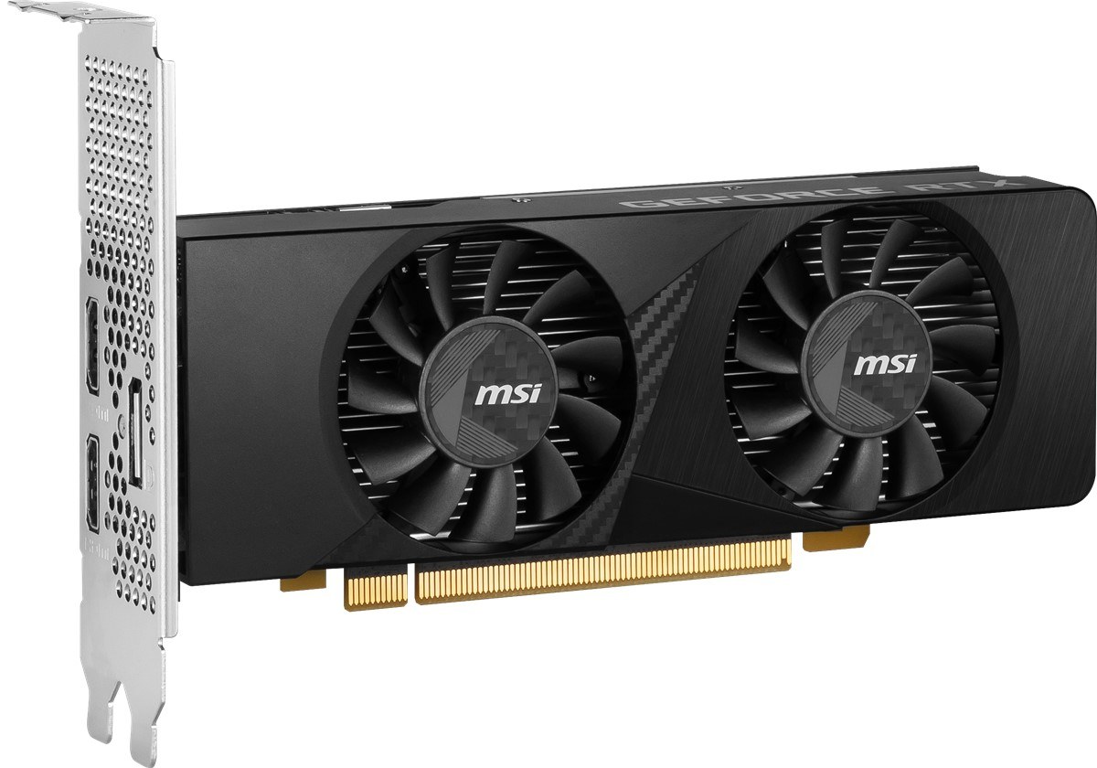 MSI VGA GEFORCE RTX 3050 LP 6G OC RTX3050 6GB GDDR6 96B DX12 PCIE 4.0 X8 (1XDP 2XHDMI) - 4