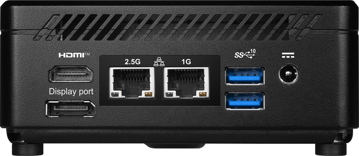 MSI CUBI 5 12M-005EU I3-1215U 8GB DDR4 256GB SSD W11Home SIYAH MINIPC - 4