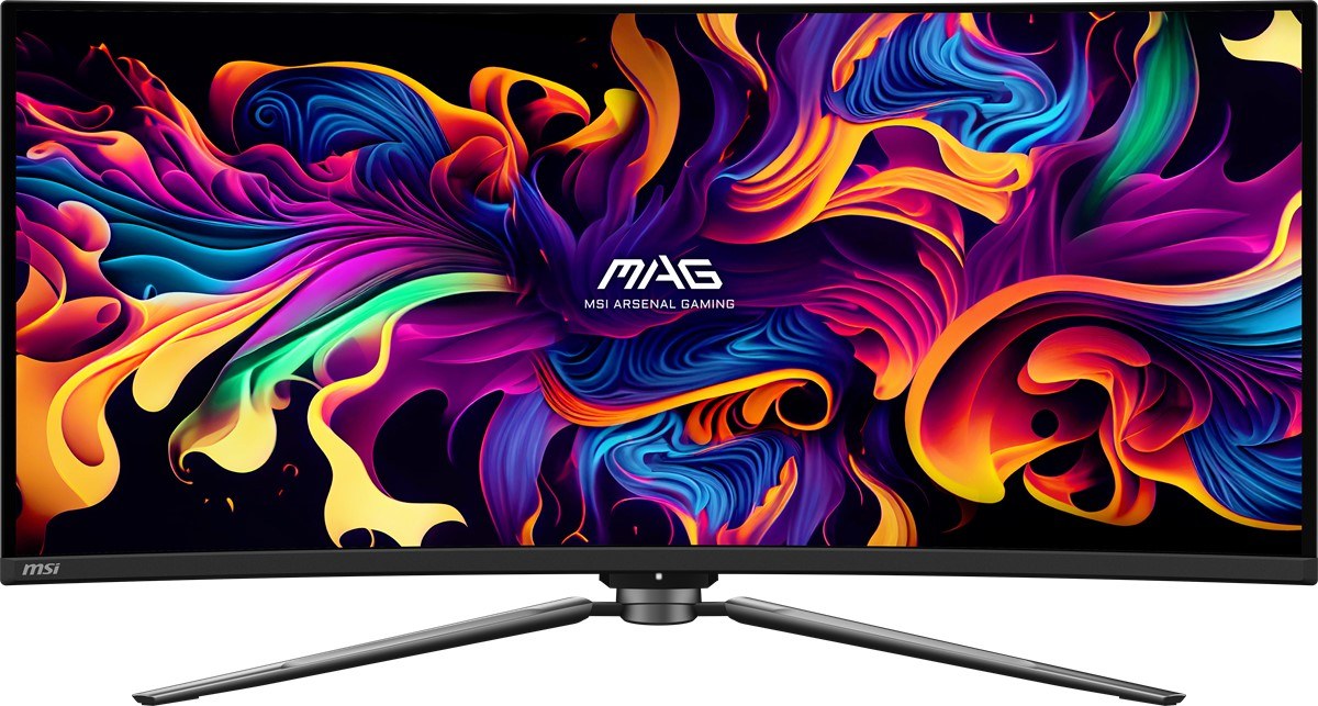 MSI 34.18 MAG 341CQP QD-OLED 3440x1440 (UWQHD) 21:9 CURVE 1800R QD-OLED 175HZ 0.03MS FREESYNC PREMIUM PRO GAMING MONITOR - 4