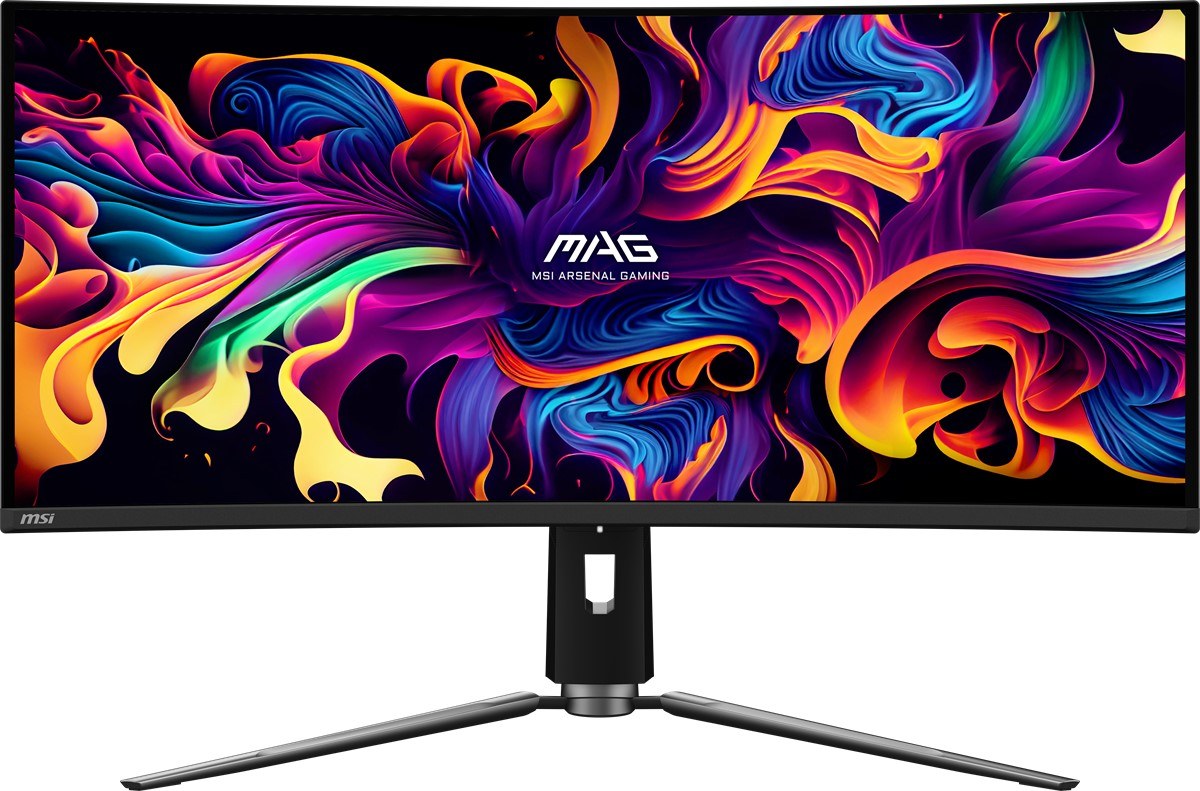 MSI 34.18 MAG 341CQP QD-OLED 3440x1440 (UWQHD) 21:9 CURVE 1800R QD-OLED 175HZ 0.03MS FREESYNC PREMIUM PRO GAMING MONITOR - 3