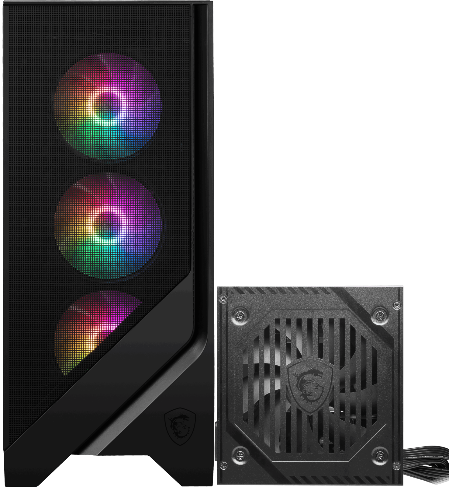 MSI MAG FORGE 120A B65 TEMPERLİ CAM 6 X120MM AUTO RGB FAN 650W BRONZ ATX GAMİNG BİLGİSAYAR KASASI - 2