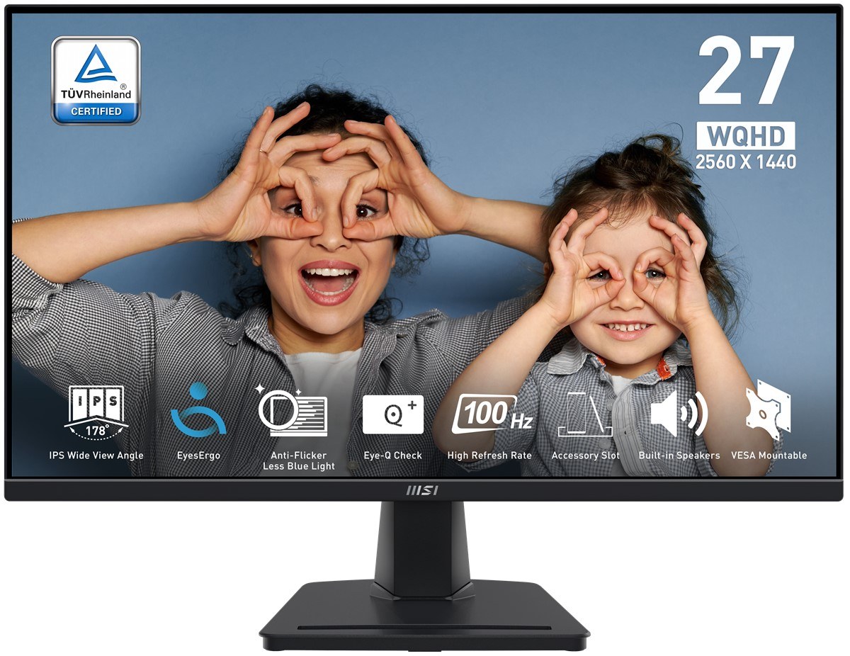 MSI 27 PRO MP275Q 2560x1440 (WQHD) FLAT VA 100HZ 1MS ANTI-GLARE MONITOR - 2