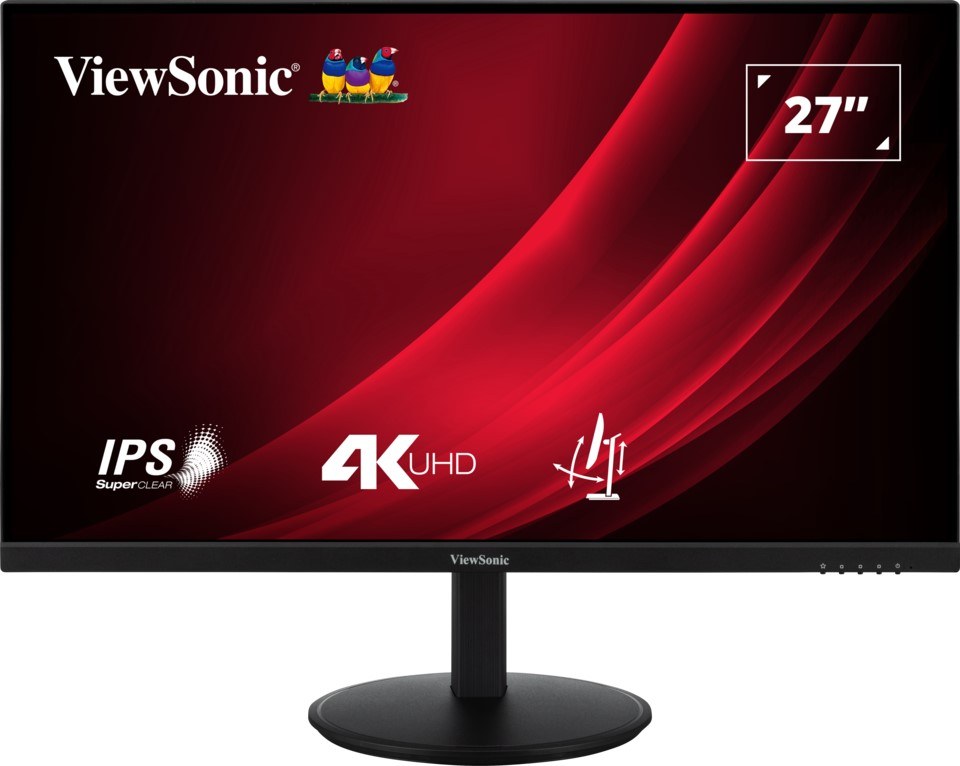 VIEWSONIC VG2708-4K WORKPRO MONITOR 27" 4MS 60HZ 3840 x 2160 4K TILT SWIVEL PIVOT YUKSEKLIK AYARI - 2