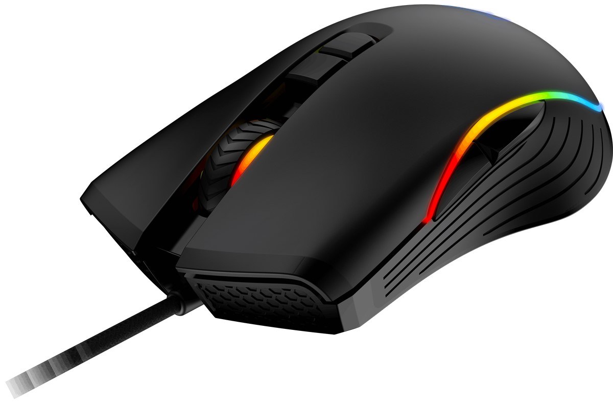 MSI GG FORGE GM300 GAMING MOUSE MAX 7200 DPI 118GR 1,5m KABLO OPTIK SENSOR MICRO SWITCH RGB LED OYUNCU FARESI - 8