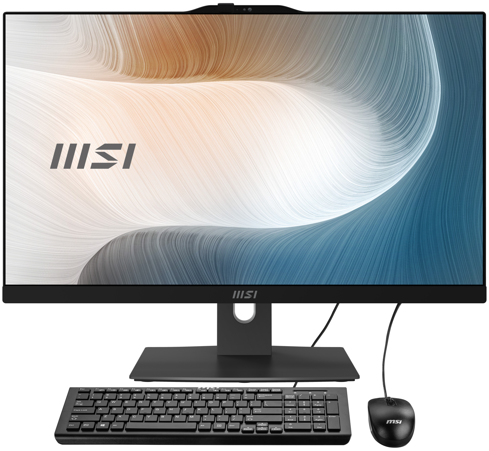 MSI MODERN AM242P 12M-1037XTR 23.8 FHD 16:9 (1920X1080) I7-1255U 16GB DDR4 512GB SSD DOS SIYAH AIO PC